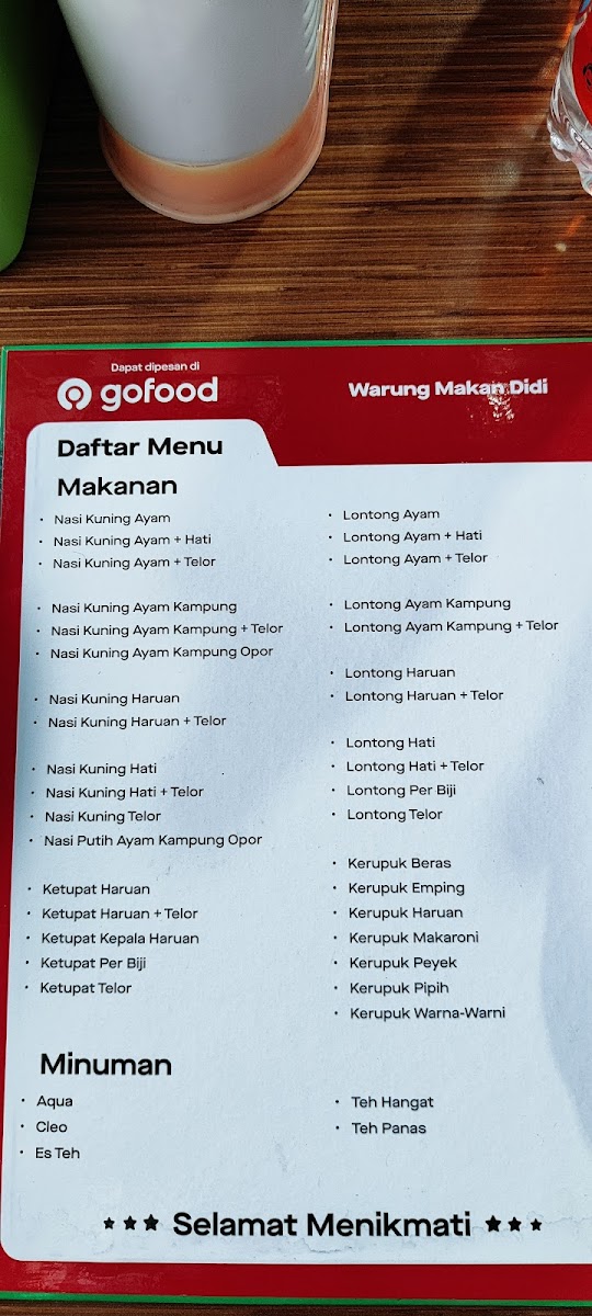 Menu Warung Makan 'didi'-3